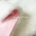 White Super Soft Rabbit Faux Fur with Bonded